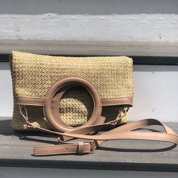 Studio33 Bags Studio33 Natural Straw Crossbody Bag Poshmark